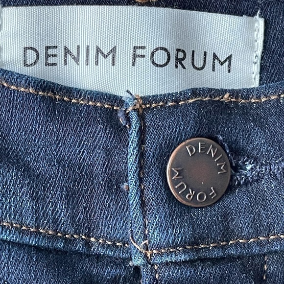 ARITZIA Denim Forum The Lola High Rise Skinny dark Wash NWOT - Picture 13 of 14